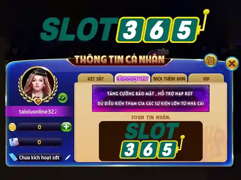 Tính năng và an toàn tại Slot365