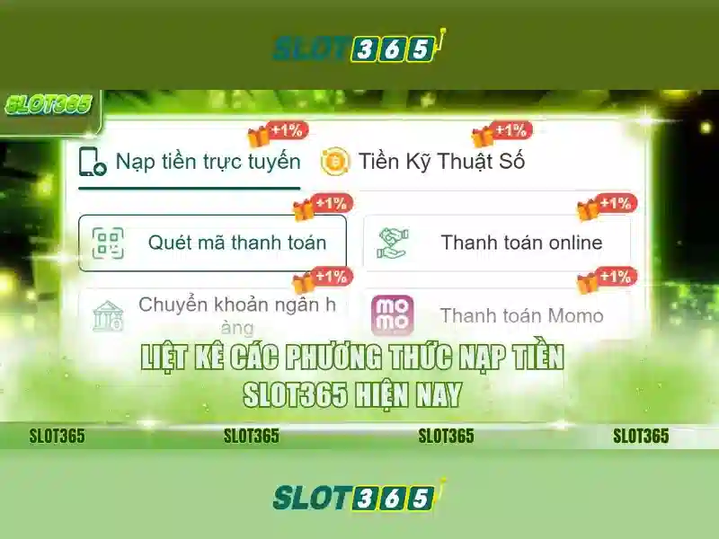 Slot365: Tổng quan về slot trực tuyến