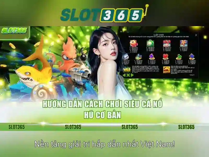 Slot365: Đánh giá và trải nghiệm casino trực tuyến Giao diện nhà cái hoàn hảo